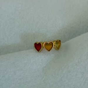 Madewell Gold Heart Ring